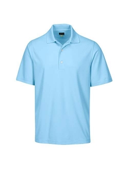 Greg Norman Men's Protek micro pique solid polo