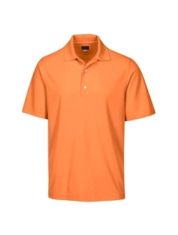 Greg Norman Men's Protek micro pique solid polo