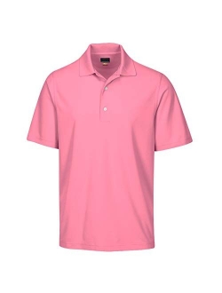 Greg Norman Men's Protek micro pique solid polo