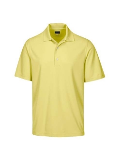 Greg Norman Men's Protek micro pique solid polo