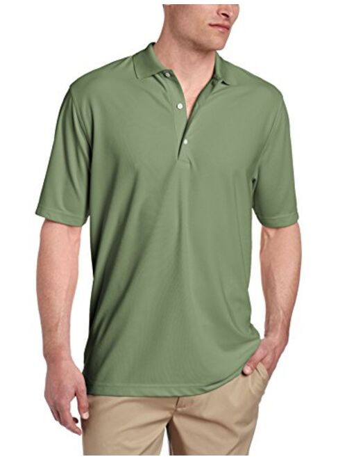 Greg Norman Men's Protek micro pique solid polo