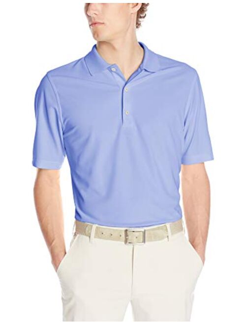 Greg Norman Men's Protek micro pique solid polo