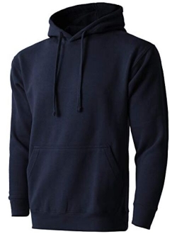 Hat and Beyond Mens Pullover Hoodie Heavyweight Fleece Pocket Long Sleeve Active Hooded Sweatshirts