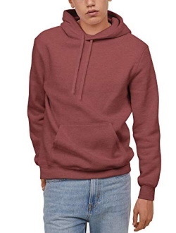 Hat and Beyond Mens Pullover Hoodie Heavyweight Fleece Pocket Long Sleeve Active Hooded Sweatshirts