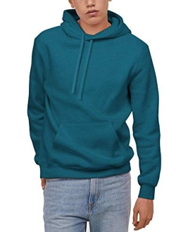 Hat and Beyond Mens Pullover Hoodie Heavyweight Fleece Pocket Long Sleeve Active Hooded Sweatshirts