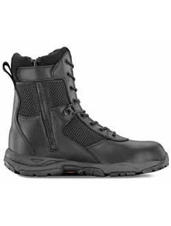 Maelstrom Men's LANDSHIP 8 Inch Military Tactical Duty Work Boot with Zipper