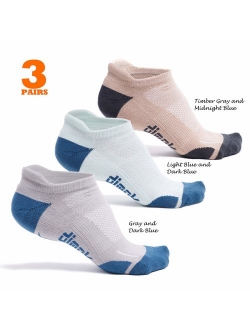 Athletic Running Socks - No Show Wicking Blister Resistant Long Distance Sport Socks for Men and Women