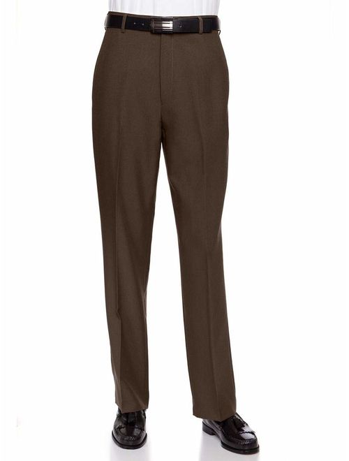 RGM Men's Flat Front Dress Pant Modern Fit - Perfect for Every Day!