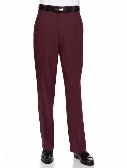 RGM Men's Flat Front Dress Pant Modern Fit - Perfect for Every Day!