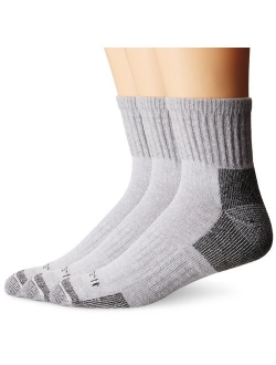 Men's 3 Pack Work Quarter Socks