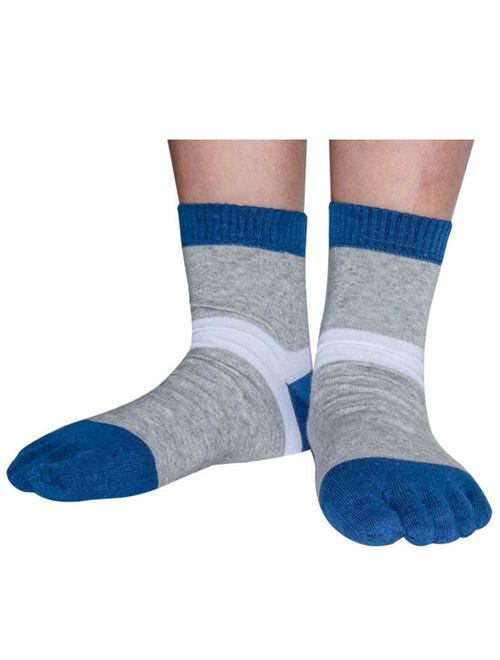 Men's Toe Socks 5 Finger Crew Cotton (Pack of 4/5 / 6)