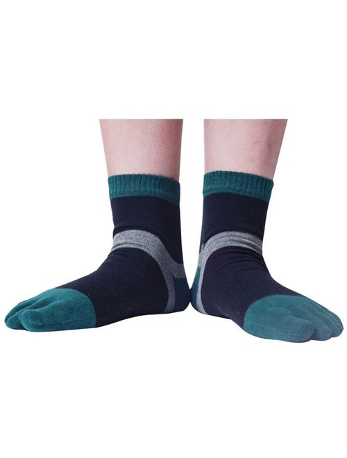 Men's Toe Socks 5 Finger Crew Cotton (Pack of 4/5 / 6)