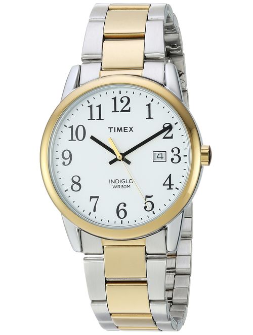 Timex Men's Easy Reader Stainless Steel Bracelet Watch