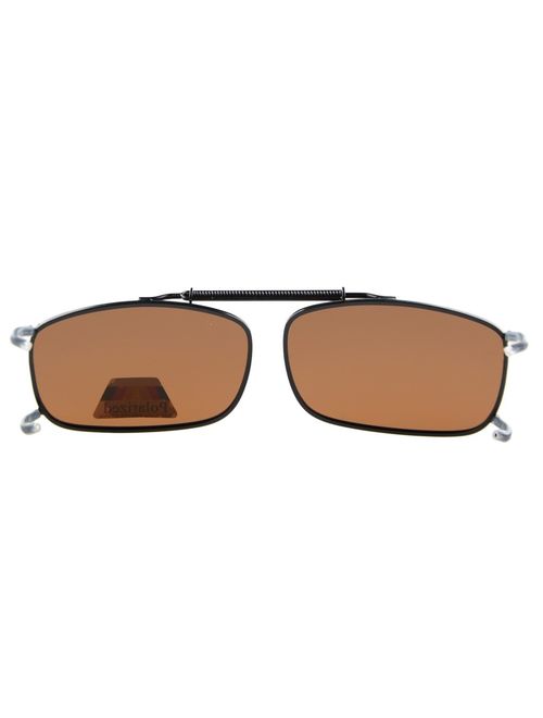 Eyekepper Easyclip Spring Polarized Clip On Sunglasses