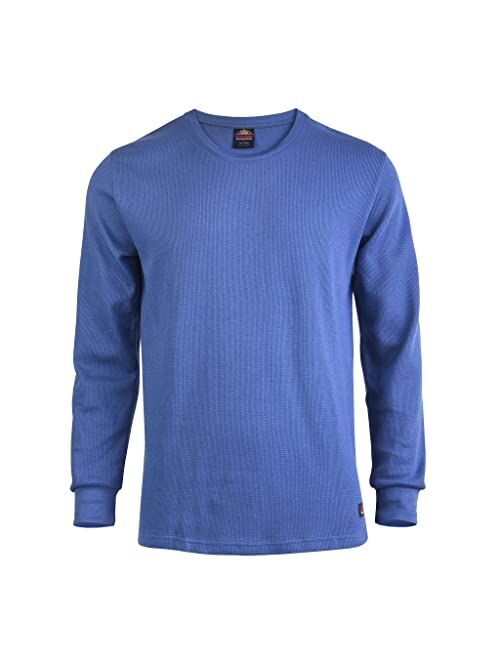 Men's Cotton Solid Classic Waffle-Knit Heavy Thermal Top