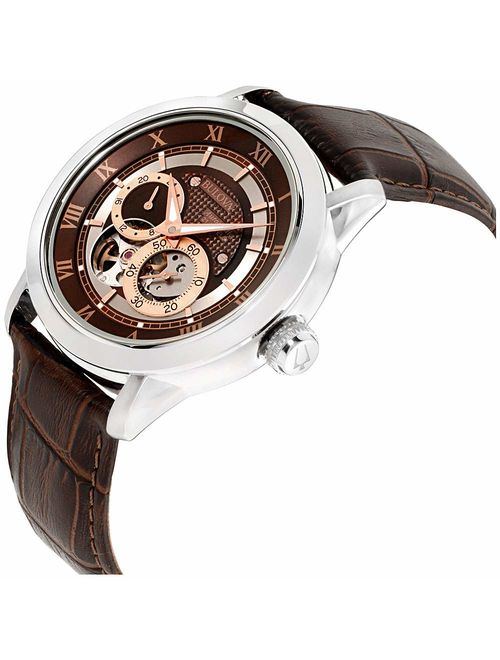 Bulova Men's Brown 96A120 BVA Series Dual Aperture Dial Watch