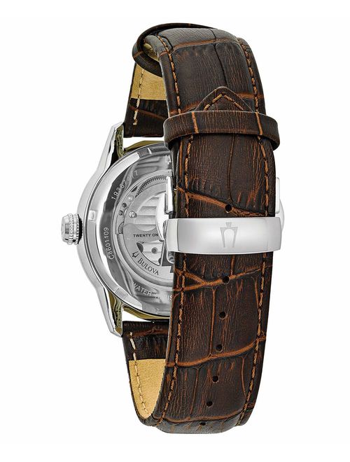 Bulova Men's Brown 96A120 BVA Series Dual Aperture Dial Watch