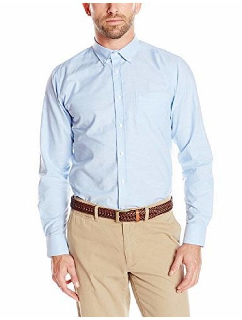 IZOD Uniform Young Men's Long Sleeve Button-down Oxford Shirt