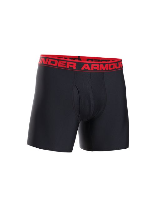 Under Armour Men's Polyester Solid Elastic Waist The Original 6'' Boxerjock