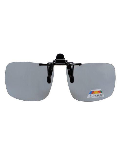 Eyekepper Large Polarized Flip up Sunglasses Clip on