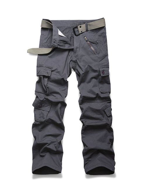 OCHENTA Men's Outdoor Woodland Military Cargo Pant