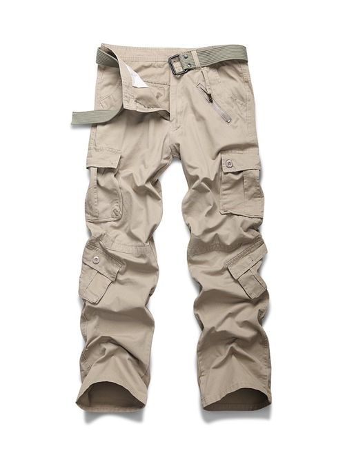 OCHENTA Men's Outdoor Woodland Military Cargo Pant