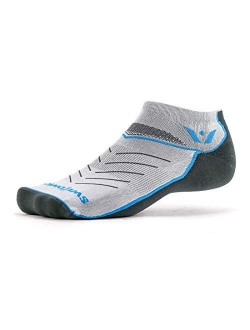 Swiftwick- VIBE ZERO Trail and Road Running Socks, No-Show