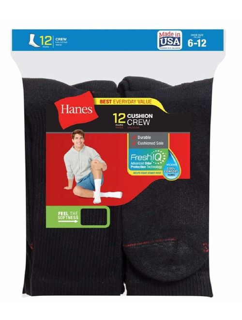 Hanes Crew Socks (184V12)