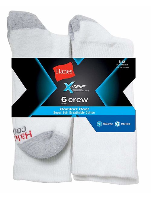 Hanes Crew Socks (184V12)