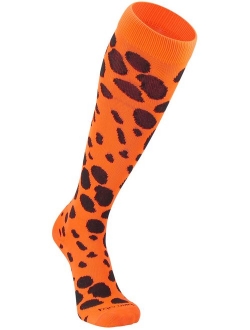 TCK Sports Krazisox - Leopard Over the Calf Socks