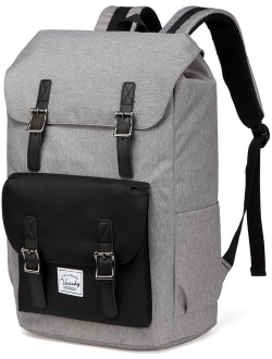 Backpack for Men Women,Vaschy Casual Water-resistant College School Backpack