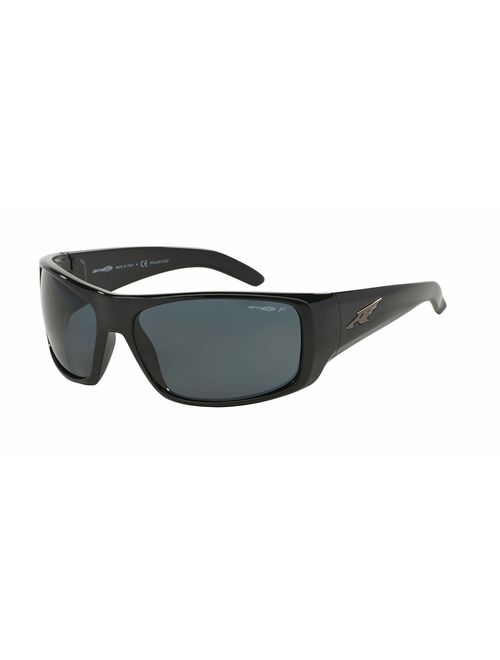 Arnette Men's AN4179 La Pistola Rectangular Wrap Sunglasses