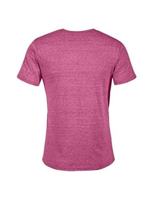 Casual Garb Men's Snow Heather Fitted T Shirt Short Sleeve Crew Neck T-Shirts for Men