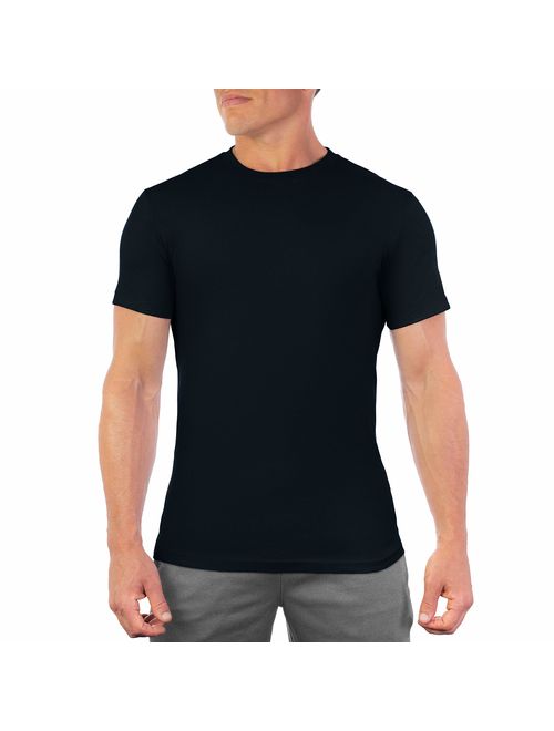 CC Perfect Slim Fit T Shirts for Men | Ultra Soft Fitted Crew Neck T-Shirts for Men | Short Sleeve Mens Plain T Shirts