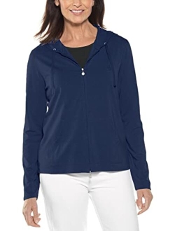 UPF 50  Women's Seaside Hoodie - Sun Protective