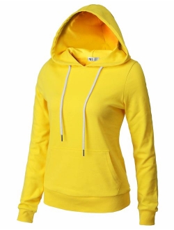 H2H Womens Casual Slim Fit Hoodie Lightweight Long Sleeve