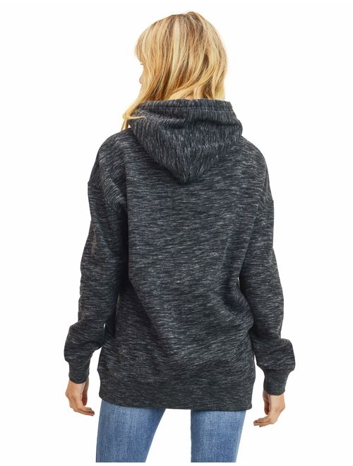 esstive Women's Ultra Soft Fleece Oversized Midweight Casual Solid Pullover Hoodie Sweatshirt