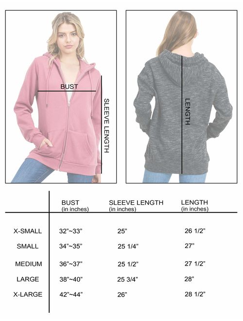 esstive Women's Ultra Soft Fleece Oversized Midweight Casual Solid Pullover Hoodie Sweatshirt