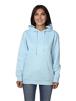 Beverly Rock Women's Plus Size Active Fleece Pullover Hooded Sweatshirt