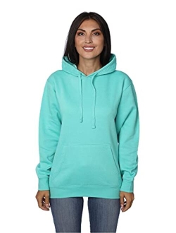 Beverly Rock Women's Plus Size Active Fleece Pullover Hooded Sweatshirt