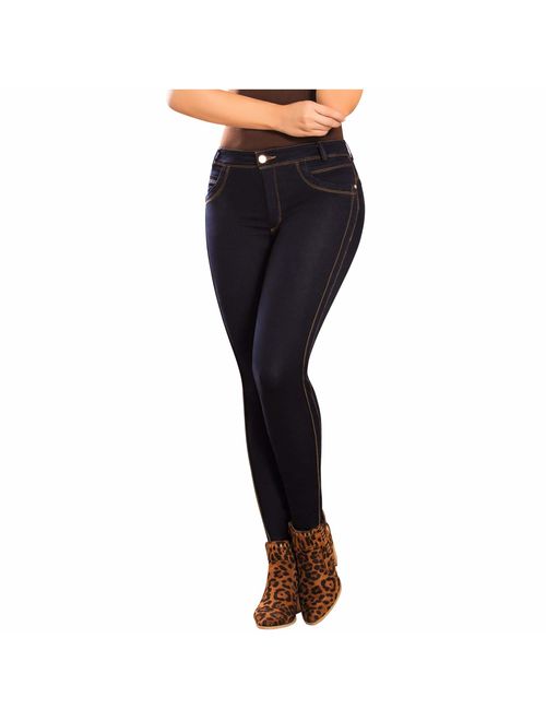 LT.ROSE Butt Lifting Colombian Jeans Pantalones Colombianos Levanta Cola