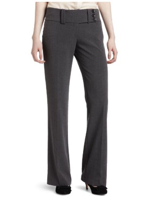 My Michelle Women's Perfect Pant with Wide Waistband