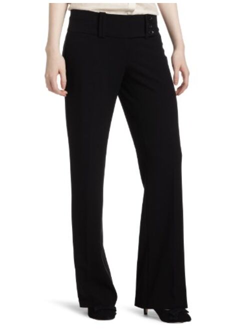 My Michelle Women's Perfect Pant with Wide Waistband