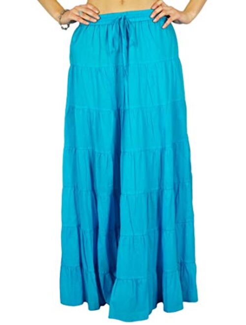 Phagun Resort Wear Skirt Long Maxi Skirt Beach Wear Cotton Summer Wear