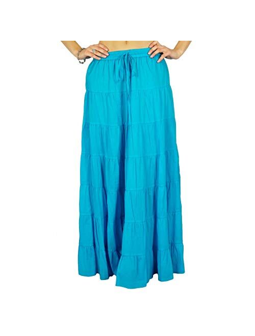 Phagun Resort Wear Skirt Long Maxi Skirt Beach Wear Cotton Summer Wear