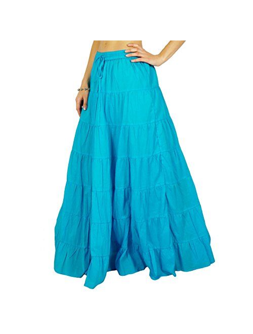 Phagun Resort Wear Skirt Long Maxi Skirt Beach Wear Cotton Summer Wear