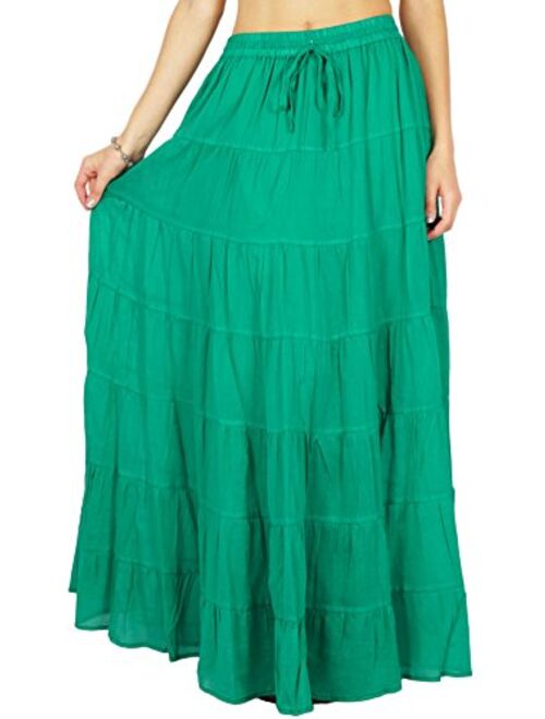 Phagun Resort Wear Skirt Long Maxi Skirt Beach Wear Cotton Summer Wear