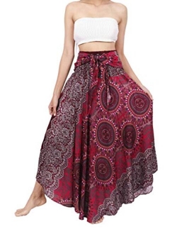 Banjamath Women's Long Bohemian Style Gypsy Boho Hippie Skirt