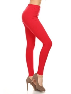 Cotton Women's Premium Quality Ultra Soft Solid Leggings