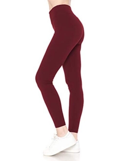 Cotton Women's Premium Quality Ultra Soft Solid Leggings